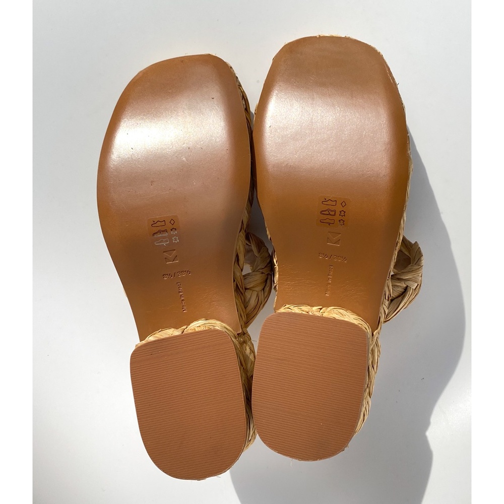 Mercedes Castillo - Aurelia Braided Raffia Sandal - Size 8.5 - Picture 8 of 10